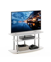 Furinno 3-Tier No Tools Tv Stand Entertainment Center Hold up to 46" Tv