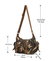 Tsd Brand Leaf Hill Mail Medium Shoulder Bag