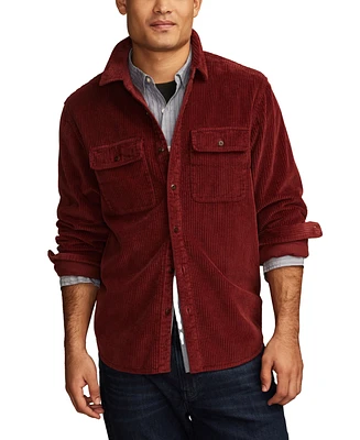 Lucky Brand Men's Big Cord Long Sleeve Utility Shirt