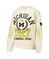 Gameday Couture Women's Cream Michigan Wolverines Slay Pullover Sweatshirt