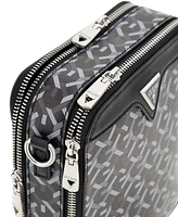 Guess Men's Woven Logo Crossbody Bag