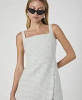 French Connection Women's Tweed Mini Dress