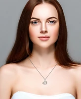 Diamond 18" Pendant Necklace (1/4 ct. t.w.) in 14k White Gold