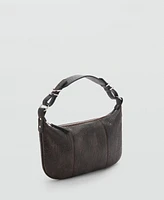 Mango Women's Short-Handle Shoulder Bag