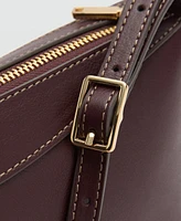 Mango Women's Zip Detail Shoulder Bag