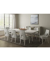 Mezzanine 9-Pc. Dining Set (Rectangular Table & 8 Side Chairs)