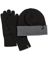 Pajar Men's 2-Pc. Set Rossland Reversible Beanie Hat & Gloves