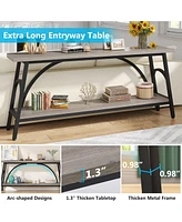 Tribesigns Extra Long Console Table, 70.8 Entryway Tv Stand, and Media for Living Room or Hallway Decor, Black Friday Deals 202