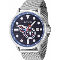 Invicta Men's 47998 Nfl Tennessee Titans Quartz Multifunction Blue Dial Watch