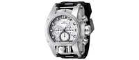 Invicta Men's 47531 Bolt Quartz, Quartz Chronograph Gunmetal, Silver Dial Watch
