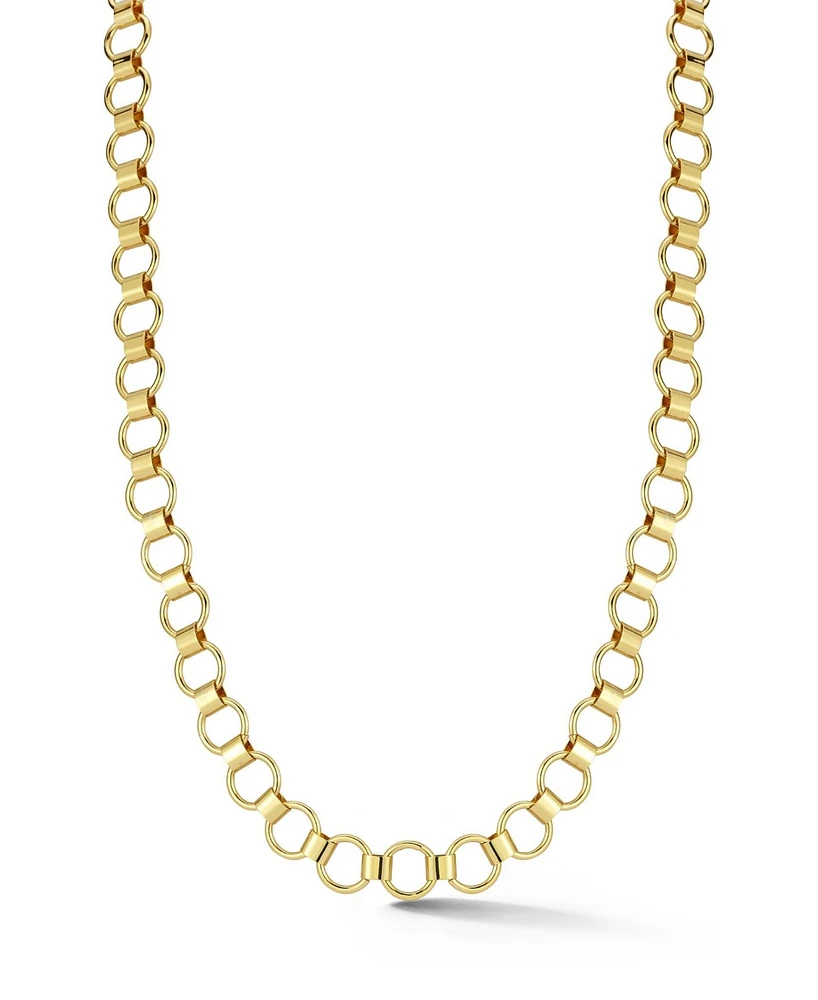 Rachel Zoe Gold Plated Bold Chain Link Necklace