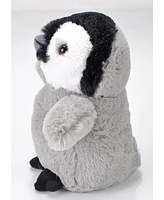 Wild Republic Hug'ems Emperor Penguin Chick Stuffed Animal, 7 Inches