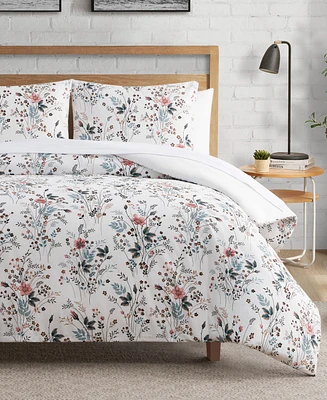 Lucky Brand Wildflower 3-Pc. Duvet Cover Set