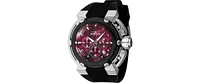 Invicta Men's 40060 Coalition Forces Quartz Chronograph Red, Gunmetal Dial Watch