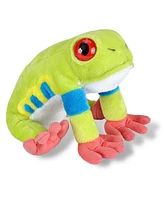 Wild Republic Cuddlekins Red Eyed Tree Frog Stuffed Animal, 12 Inches