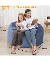 gaomon Bean Bag Chair Cover (No Filler), Beanbag Chair Outside Cover