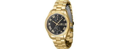 Invicta Women's Specialty Quartz Multifunction Black Dial Watch
