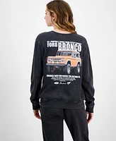 Love Tribe Juniors' Ford Bronco Crewneck Sweatshirt