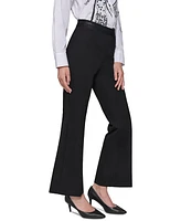 Karl Lagerfeld Paris Women's Pull-On Boot-Cut Pants