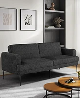 Serta 83.1" Polyester Palermo Convertible Sofa