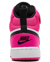 Nike Big Girls Court Borough Mid 2 Stay-Put Closure Casual Sneakers from Finish Line