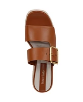 Franco Sarto Women's Taziana Open Square Toe Espadrille Slide Platform Sandals