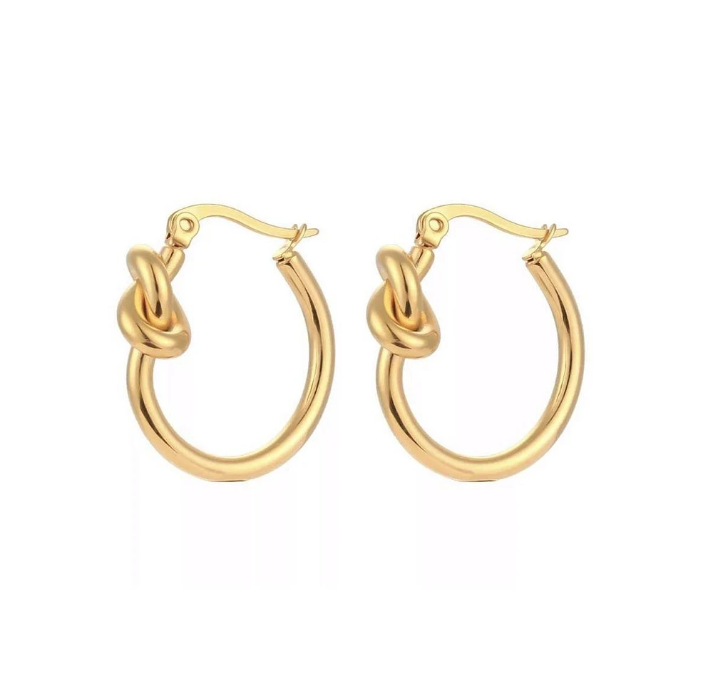 Salty Cali Knot Hoops