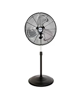 Hurricane Pro Series 20” High Velocity Oscillating Pedestal Stand Fan, 2 Pack