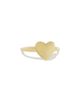 The Lovery Gold Heart Ring 14K Gold