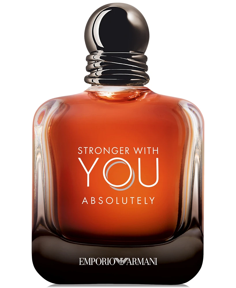 Armani Men's Emporio Armani Stronger With You Absolutely Parfum, 3.4oz