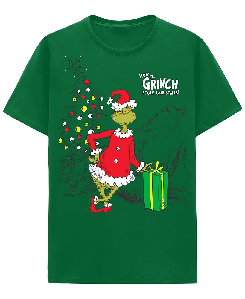 Hybrid Men's Grinch Christmas Short Sleeve Tee