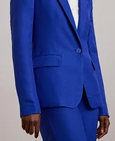 Lauren Ralph Lauren Women's Linen-Blend Twill Blazer