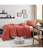 We Be Slubbin - Coma Inducer� Oversized Comforter Set - Rust Red , Twin Xl