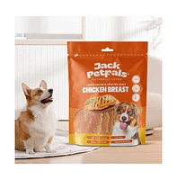 JoJo Modern Pets Jack PetPals Jack s Favorite Crafted Jerky Chicken Breast 12Oz (340.2g) Palatable High Protein Handcrafted Jerky Treats