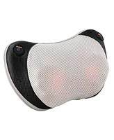 Sugift 3D Shiatsu Massage Cushion Heat Therapy Neck and Shoulder Massager with Memory Foam