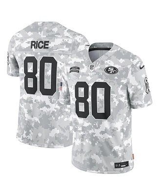 Nike Men's Jerry Rice Arctic Camo San Francisco 49ers 2024 Salute to Service Retired Player Limited Jersey