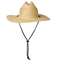 Quiksilver Men's Pierside Packable Straw Lifeguard Hat