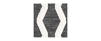 Bayshore Home Textured Tones Trellis 5'1"x7'1" Area Rug