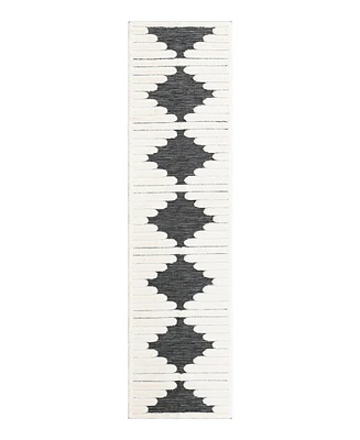 Bayshore Home Textured Tones Strings 2'7"x10' Runner Area Rug