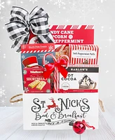 Alder Creek Gift Baskets St. Nick's Bed Breakfast Gift Basket, 10 Piece