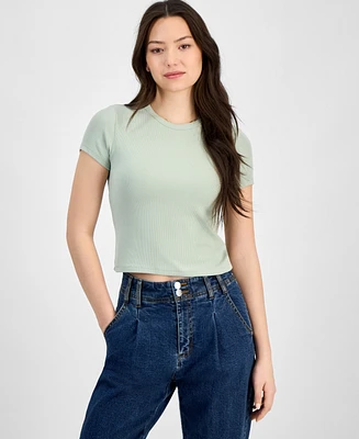 Self Esteem Juniors' Soft Ribbed Baby Tee