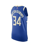 Nike Men's Giannis Antetokounmpo Royal Milwaukee Bucks 2024/25 Authentic Player Jersey - City Edition