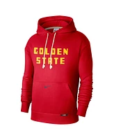 Nike Men's Red Golden State Warriors 2024/25 City Edition Courtside Standard Issue Pullover Hoodie