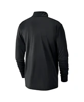 Nike Men's Black Houston Rockets 2024/25 City Edition Authentic Coaches Performance Half-Zip Top