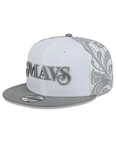 New Era Men's White Dallas Mavericks 2024/25 City Edition 9FIFTY Snapback Hat