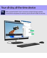 Hp Essential 23.8" Daily All-in-One Intel Core Ultra 7 155U 8GB Ram Intel Integrated Graphics 512GB Ssd Storage Windows 11 Home Fhd 60Hz