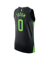 Nike Men's Jayson Tatum Black Boston Celtics 2024/25 Authentic Player Jersey - City Edition