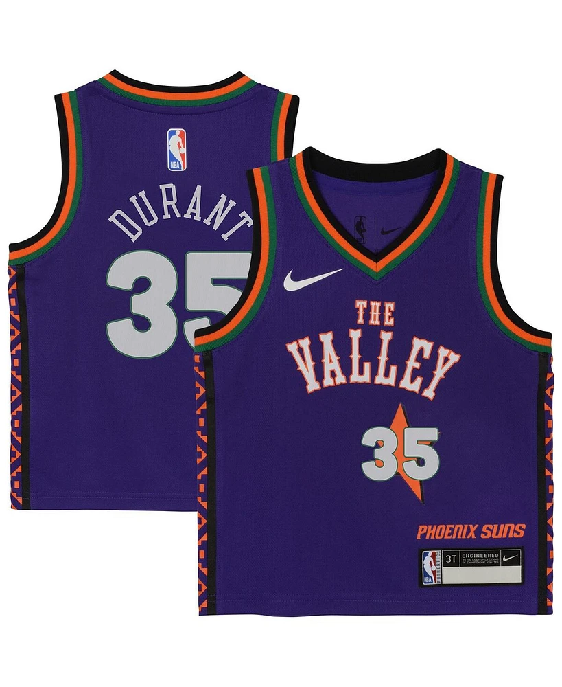 Nike Toddler Kevin Durant Purple Phoenix Suns 2024/25 Swingman Player Jersey - City Edition