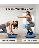 LifePro Half Balance Ball Trainer - Stability Ball for Full Body Workout & Physical Therapy Exercise