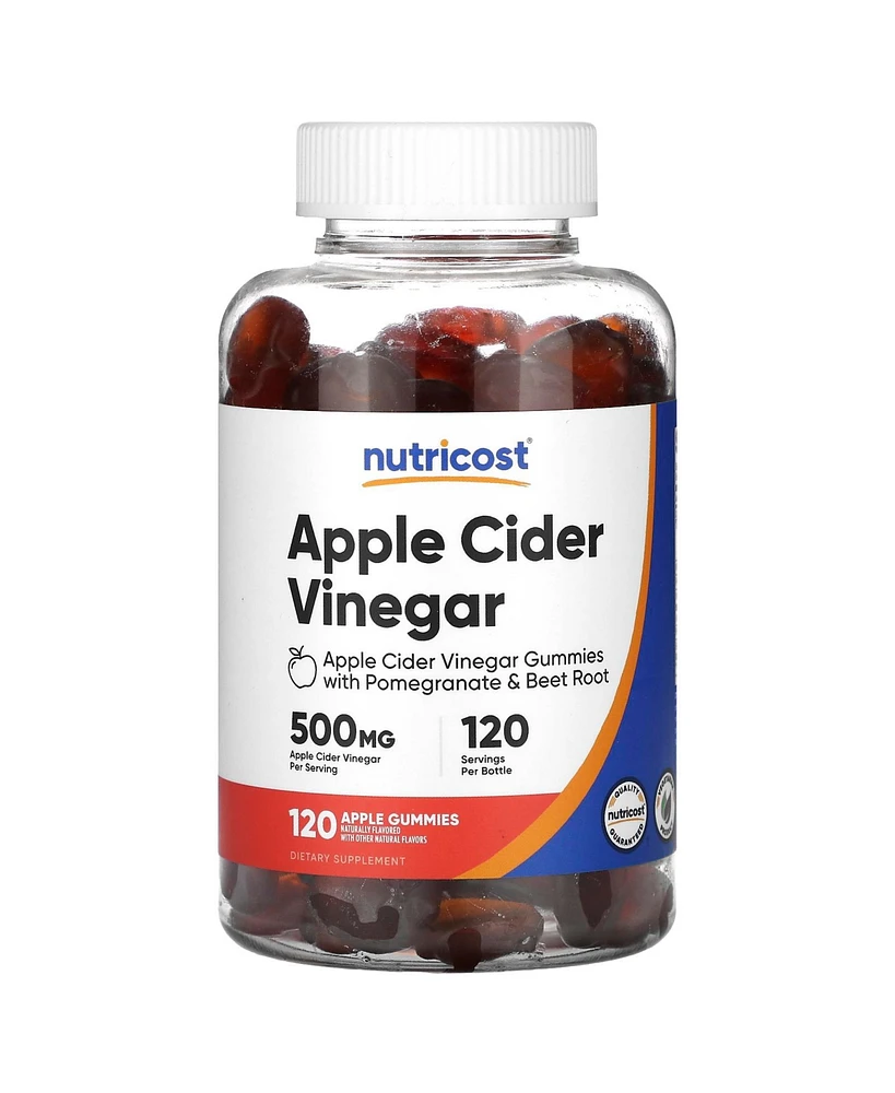 Nutricost Apple Cider Vinegar Gummies Apple 500 mg